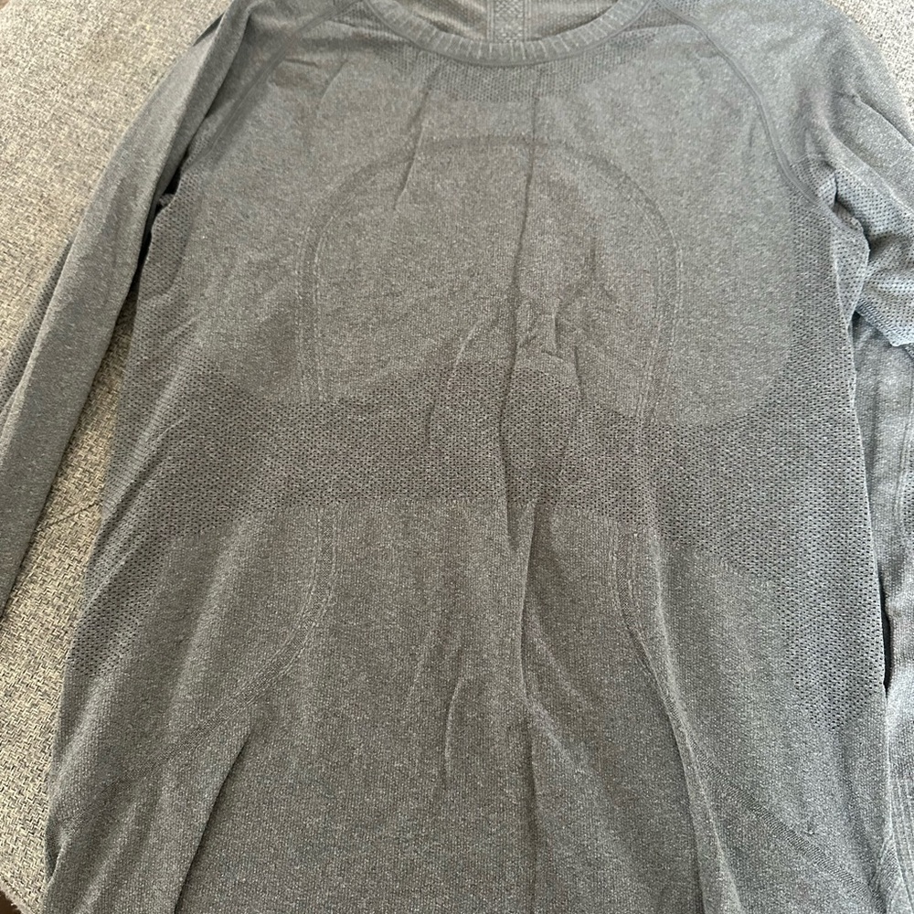 Gray Long Sleeve Shirt